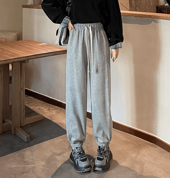 骨格ナチュラルカジュアルスウェットパンツ