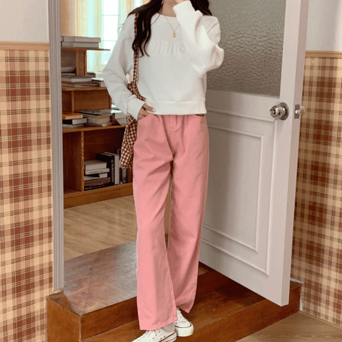 骨格ナチュラルロゴプルオーバーパーカートップス