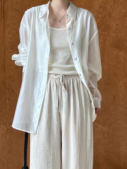 骨格ナチュラルカジュアルワイドパンツ