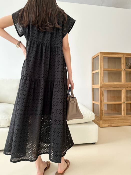 骨格ナチュラルカジュアルロングワンピース