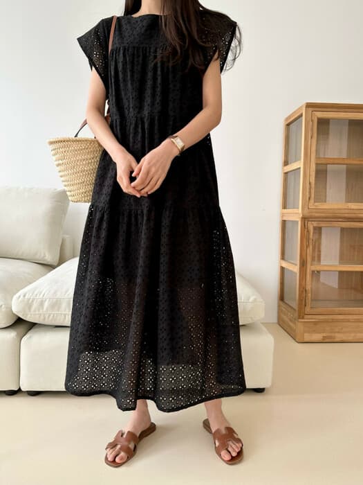 骨格ナチュラルカジュアルロングワンピース