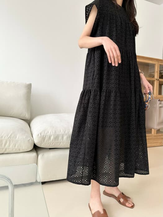 骨格ナチュラルカジュアルロングワンピース