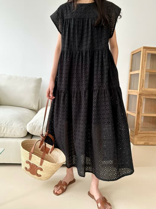 骨格ナチュラルカジュアルロングワンピース