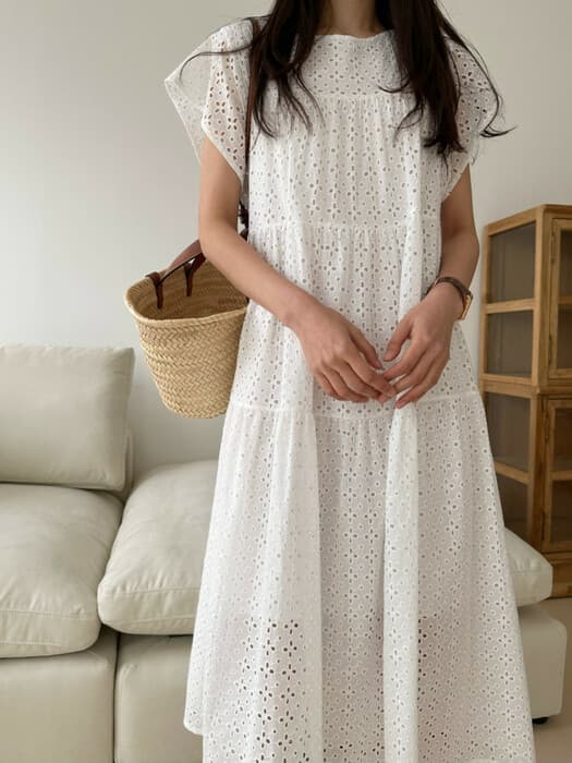 骨格ナチュラルカジュアルロングワンピース