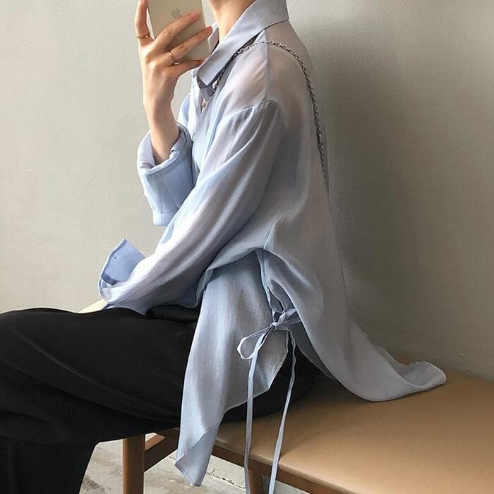 骨格ナチュラルシアーアウター