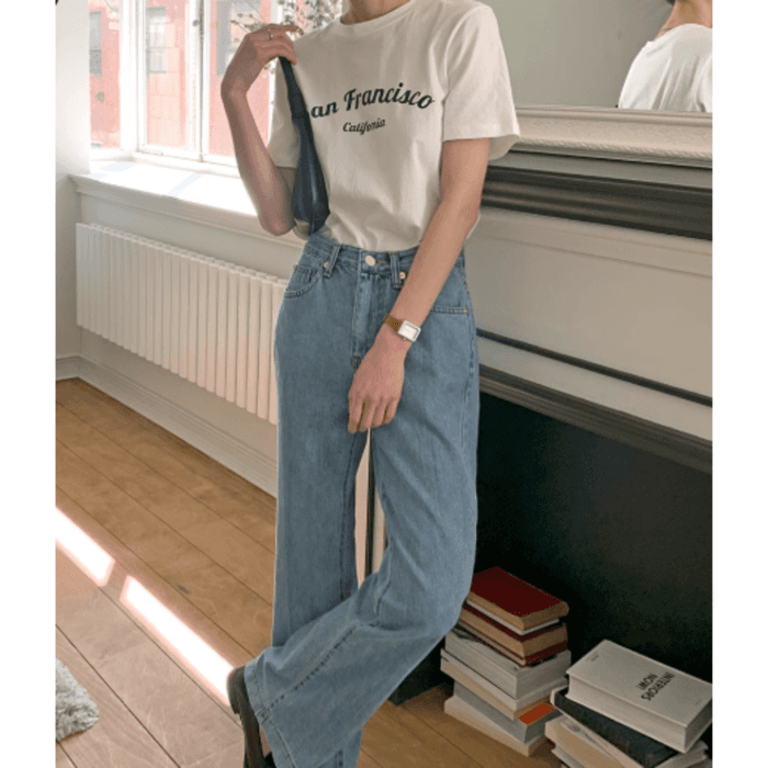 骨格ナチュラルプリントTシャツ