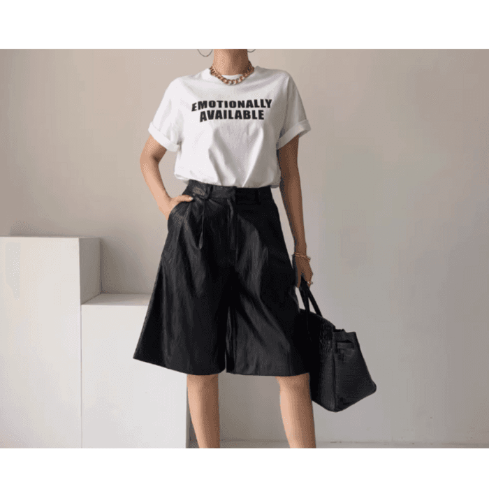 骨格ナチュラルルーズTシャツ
