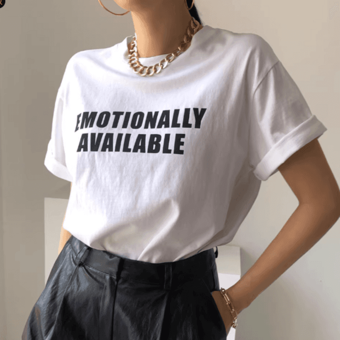骨格ナチュラルルーズTシャツ
