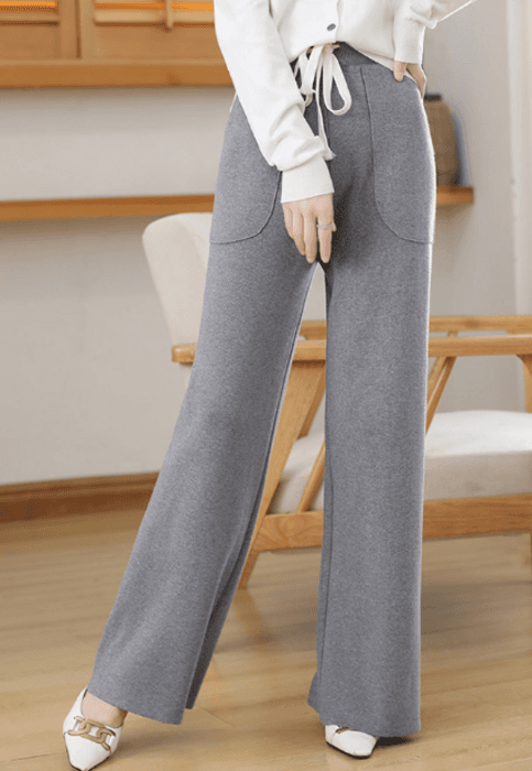 骨格ナチュラルルーズストレートパンツ