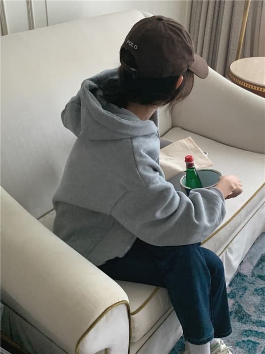 骨格ナチュラルアクティブロゴスウェットフーディ