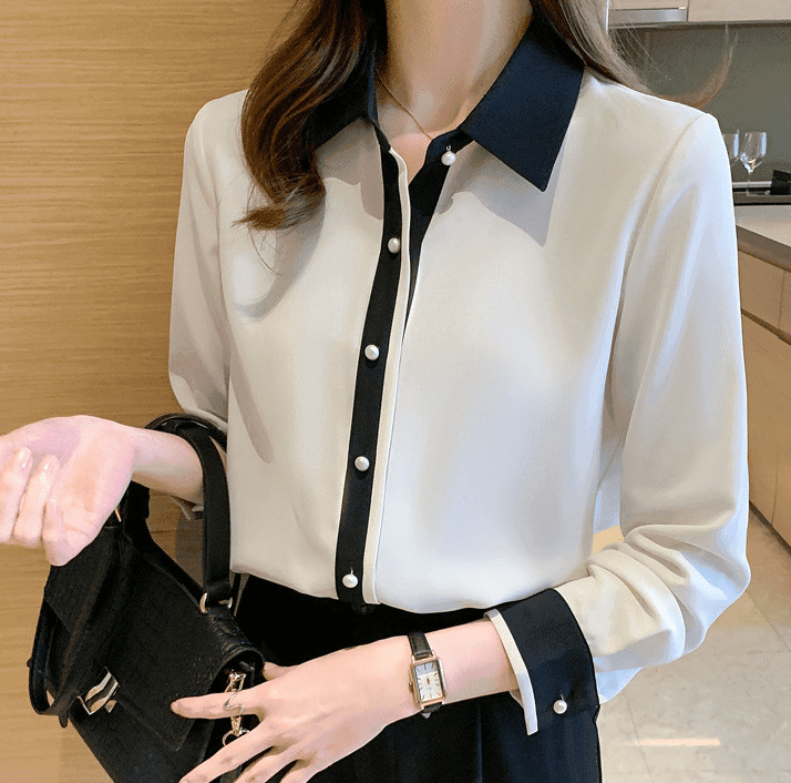 骨格ナチュラル 配色ブラウストップス